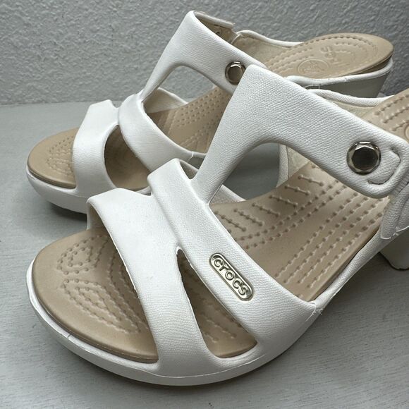 CROCS CYPRUS V HEELED SANDALS - Picture 5 of 7